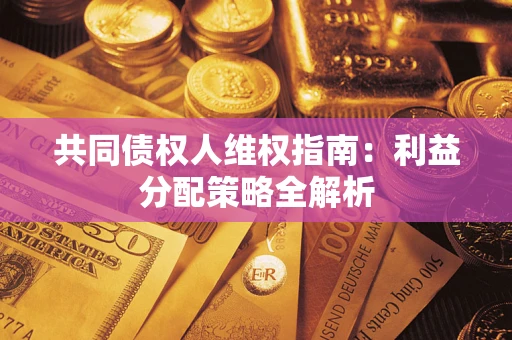 济南共同债权人维权指南：利益分配策略全解析