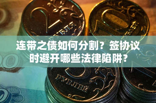 济南连带之债如何分割？签协议时避开哪些法律陷阱？